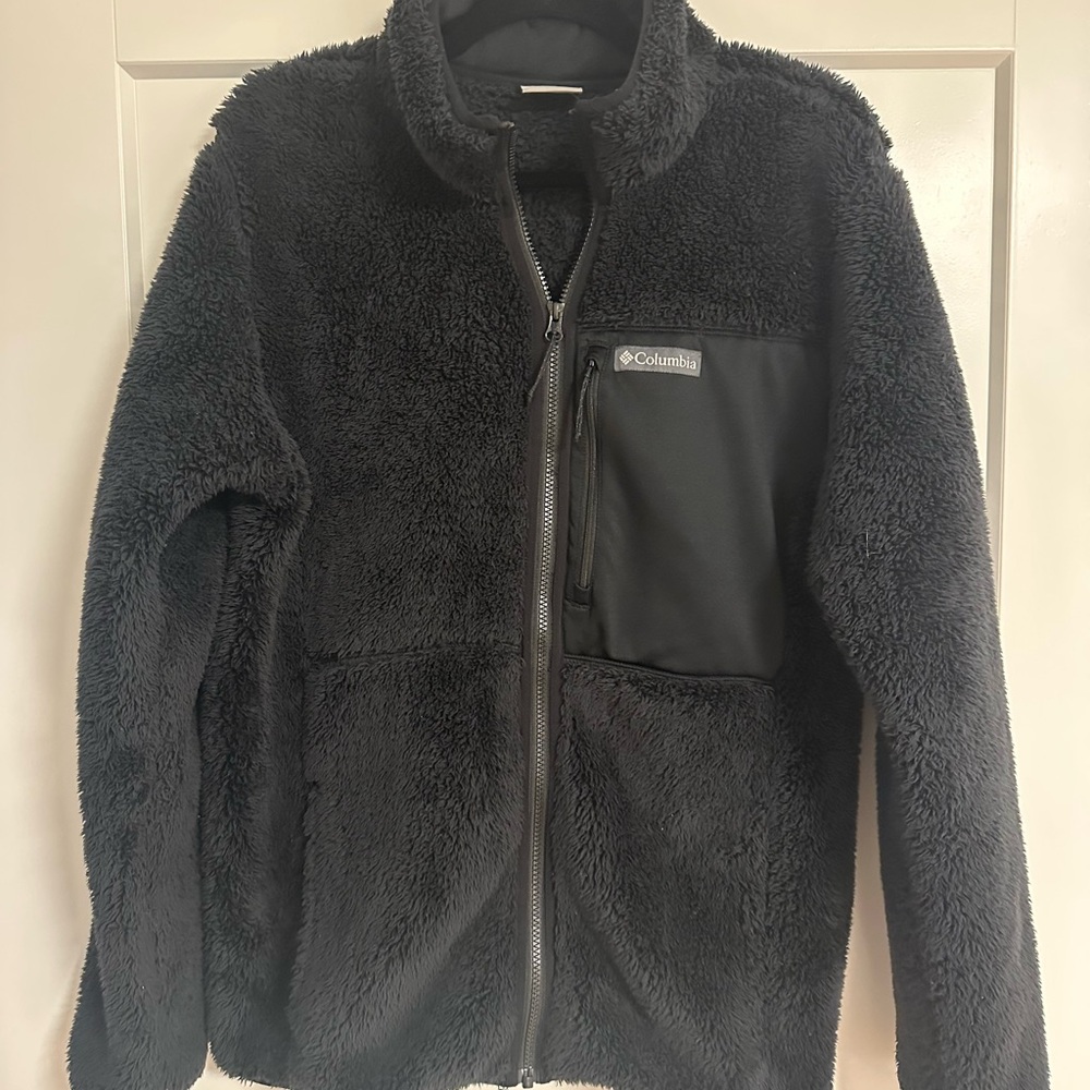 Columbia Black Sherpa Jacket